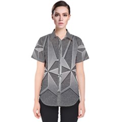 Star Grey Women s Short Sleeve Shirt