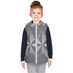 Star Grey Kids  Hooded Puffer Vest