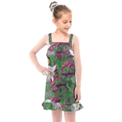 Illustrations Color Cat Flower Abstract Textures Kids  Overall Dress