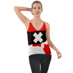 Flag Map Of Amsterdam Chiffon Cami by abbeyz71