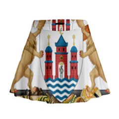 Greater Coat Of Arms Of Copenhagen Mini Flare Skirt by abbeyz71