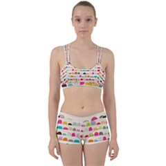 Scandinavian Folk Art Rainbow Road Perfect Fit Gym Set