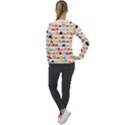 Scandinavian Folk Art Rainbow Road Women s Long Sleeve Raglan Tee View2