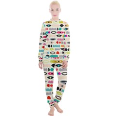 Scandinavian Folk Art Eye Spy Women s Lounge Set by andStretch