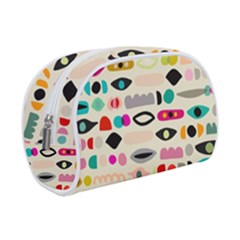 Scandinavian Folk Art Eye Spy Makeup Case (small) by andStretch