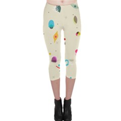 Dots, Spots, And Whatnot Capri Leggings 