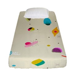 Dots, Spots, And Whatnot Fitted Sheet (single Size)