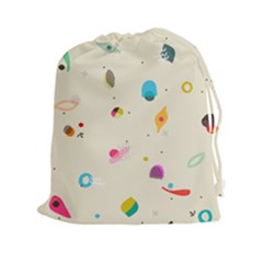Dots, Spots, And Whatnot Drawstring Pouch (2xl) by andStretch