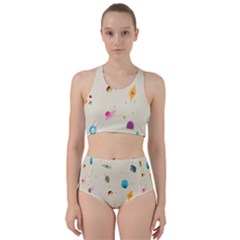 Dots, Spots, And Whatnot Racer Back Bikini Set by andStretch