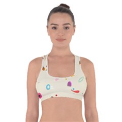 Dots, Spots, And Whatnot Cross Back Sports Bra