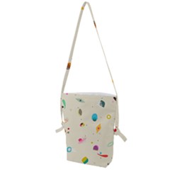 Dots, Spots, And Whatnot Folding Shoulder Bag by andStretch