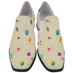 Dots, Spots, And Whatnot Women Slip On Heel Loafers by andStretch