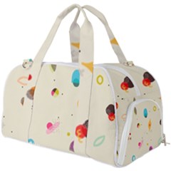 Dots, Spots, And Whatnot Burner Gym Duffel Bag by andStretch
