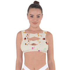 Dots, Spots, And Whatnot Bandaged Up Bikini Top by andStretch