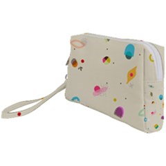 Dots, Spots, And Whatnot Wristlet Pouch Bag (small) by andStretch