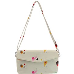 Dots, Spots, And Whatnot Removable Strap Clutch Bag by andStretch