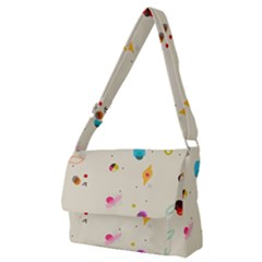 Dots, Spots, And Whatnot Full Print Messenger Bag (m) by andStretch