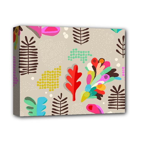 Scandinavian Foliage Fun Deluxe Canvas 14  X 11  (stretched)