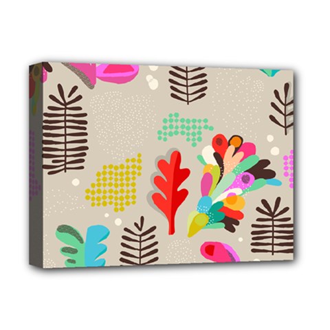 Scandinavian Foliage Fun Deluxe Canvas 16  X 12  (stretched)  by andStretch