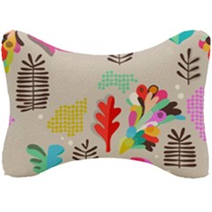 Scandinavian Foliage Fun Seat Head Rest Cushion by andStretch