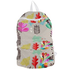 Scandinavian Foliage Fun Foldable Lightweight Backpack by andStretch