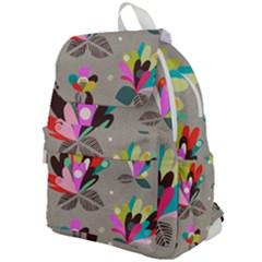 Scandinavian Flower Shower Top Flap Backpack by andStretch