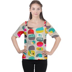 Scandinavian Balancing Act Cutout Shoulder Tee