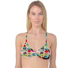 Scandinavian Balancing Act Reversible Tri Bikini Top by andStretch