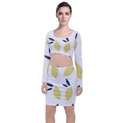 Laser Lemons Top And Skirt Sets by andStretch