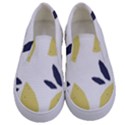 Laser Lemons Kids  Canvas Slip Ons View1