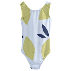 Laser Lemons Kids  Cut-out Back One Piece Swimsuit by andStretch