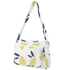 Laser Lemons Front Pocket Crossbody Bag by andStretch