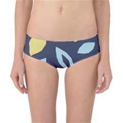 Laser Lemon Navy Classic Bikini Bottoms