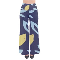 Laser Lemon Navy So Vintage Palazzo Pants by andStretch