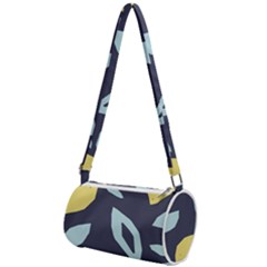 Laser Lemon Navy Mini Cylinder Bag by andStretch