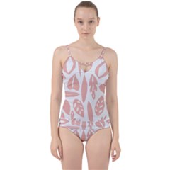 Blush Orchard Cut Out Top Tankini Set by andStretch