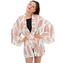 Blush Orchard Long Sleeve Kimono by andStretch