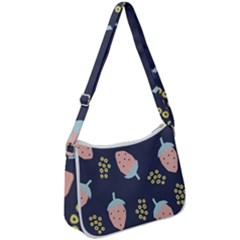 Strawberry Fields Zip Up Shoulder Bag by andStretch