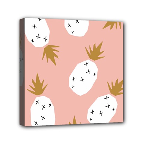 Pineapple Fields Mini Canvas 6  X 6  (stretched) by andStretch