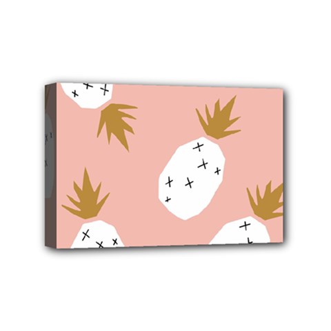 Pineapple Fields Mini Canvas 6  X 4  (stretched) by andStretch