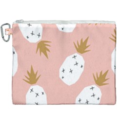 Pineapple Fields Canvas Cosmetic Bag (xxxl) by andStretch