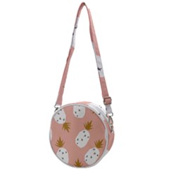 Pineapple Fields Crossbody Circle Bag by andStretch