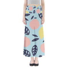 Orchard Fruits Full Length Maxi Skirt