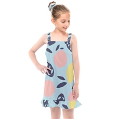 Orchard Fruits Kids  Overall Dress by andStretch