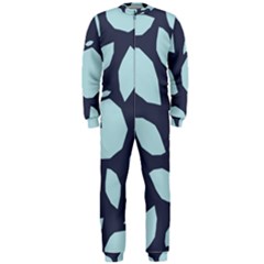 Orchard Fruits In Blue Onepiece Jumpsuit (men)  by andStretch