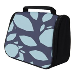 Orchard Fruits In Blue Full Print Travel Pouch (small)