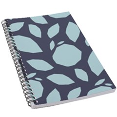 Orchard Fruits In Blue 5 5  X 8 5  Notebook