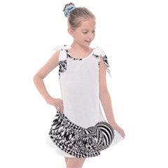 Letter C  Kids  Tie Up Tunic Dress by Sabelacarlos