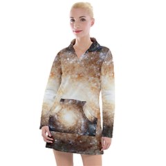 Galaxy Space Women s Long Sleeve Casual Dress