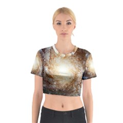 Galaxy Space Cotton Crop Top